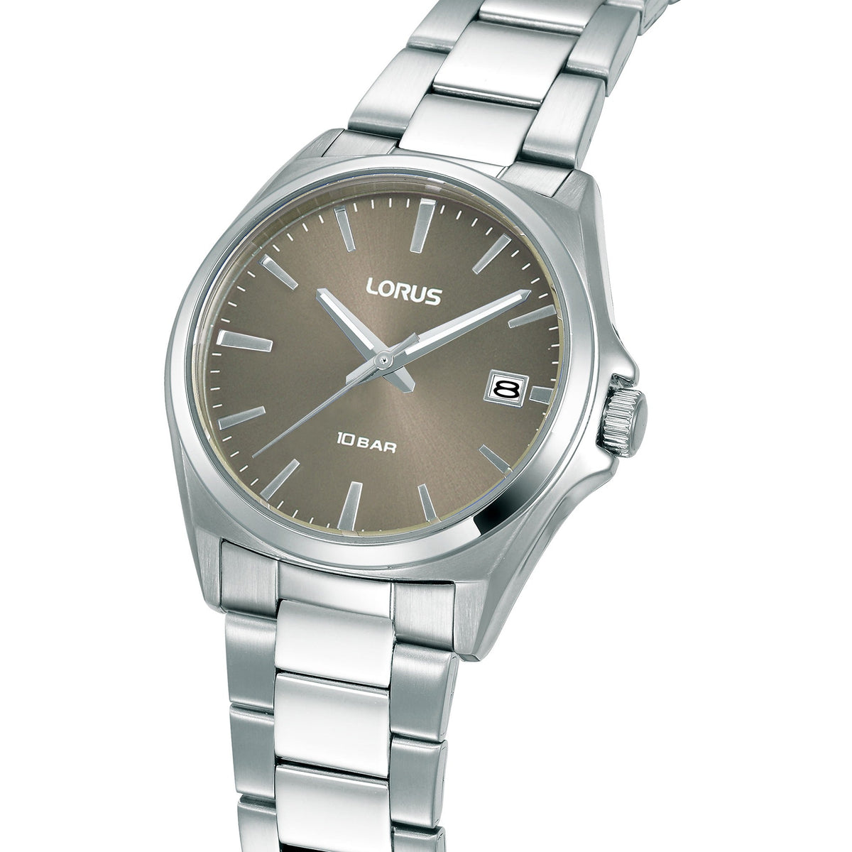 Lorus Womens Silver Stainless Steel Watch-RH961SX9