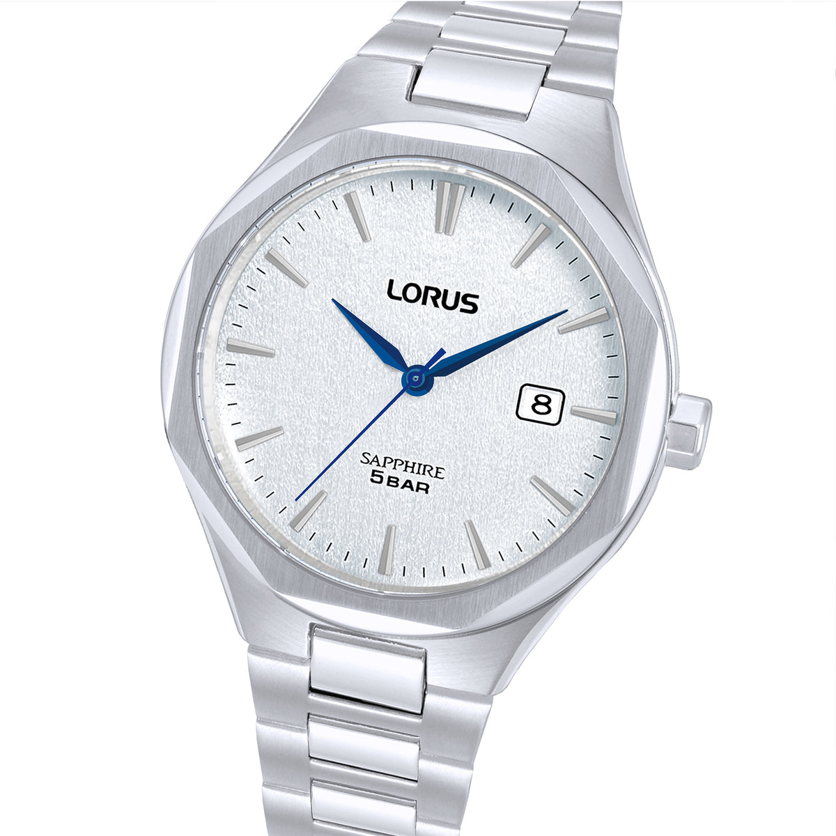 Lorus - Men Silver Stainless Steel Strap Watch - RS979DX9