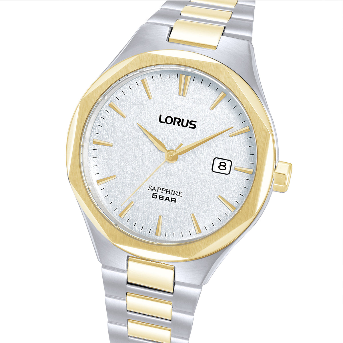 Lorus - Men Silver Stainless Steel Strap Watch - RS980DX9
