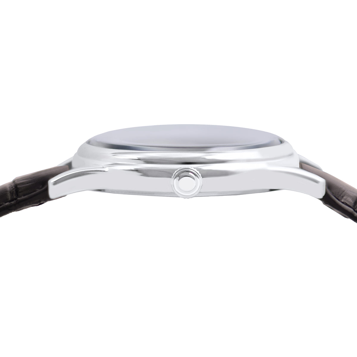 Lorus - Men Brown Leather Strap Watch - RS997DX9