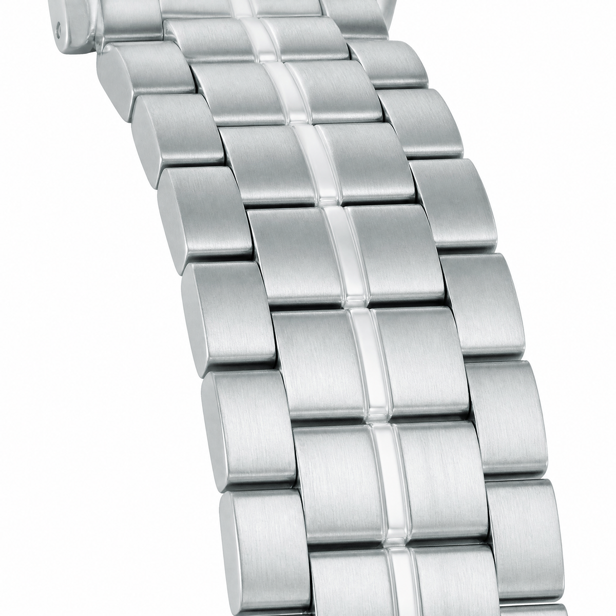 Lorus Mens Silver Sports Chronograph Stainless Steel Watch-RT349LX9