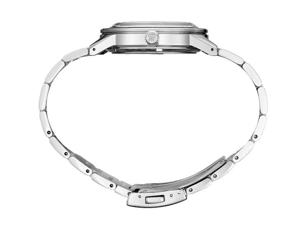 Seiko Presage Mens Silver Stainless steel Watch-SRPG05J1