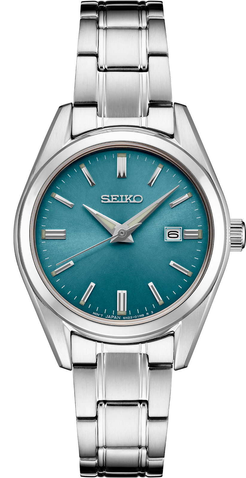 Seiko Ladies' Essentials -SUR599P1- Sunray Light Blue Dial
