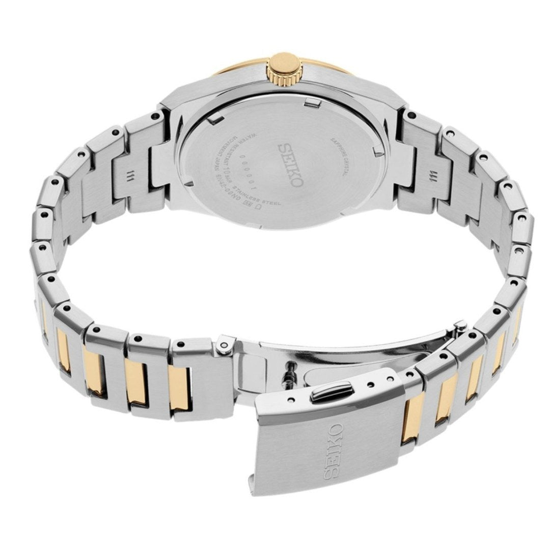 Seiko - Women Two Tone Strap Watch - SUR604P1