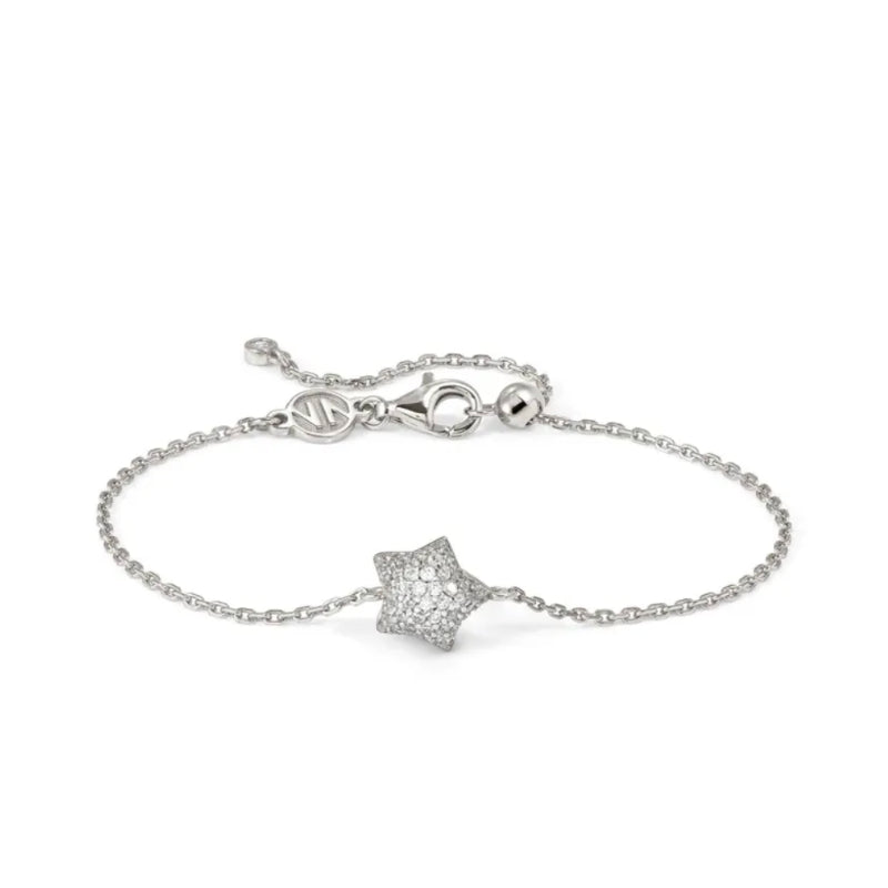 Nomination LifePoetry Silver Star Bracelet with Cubic Zirconia