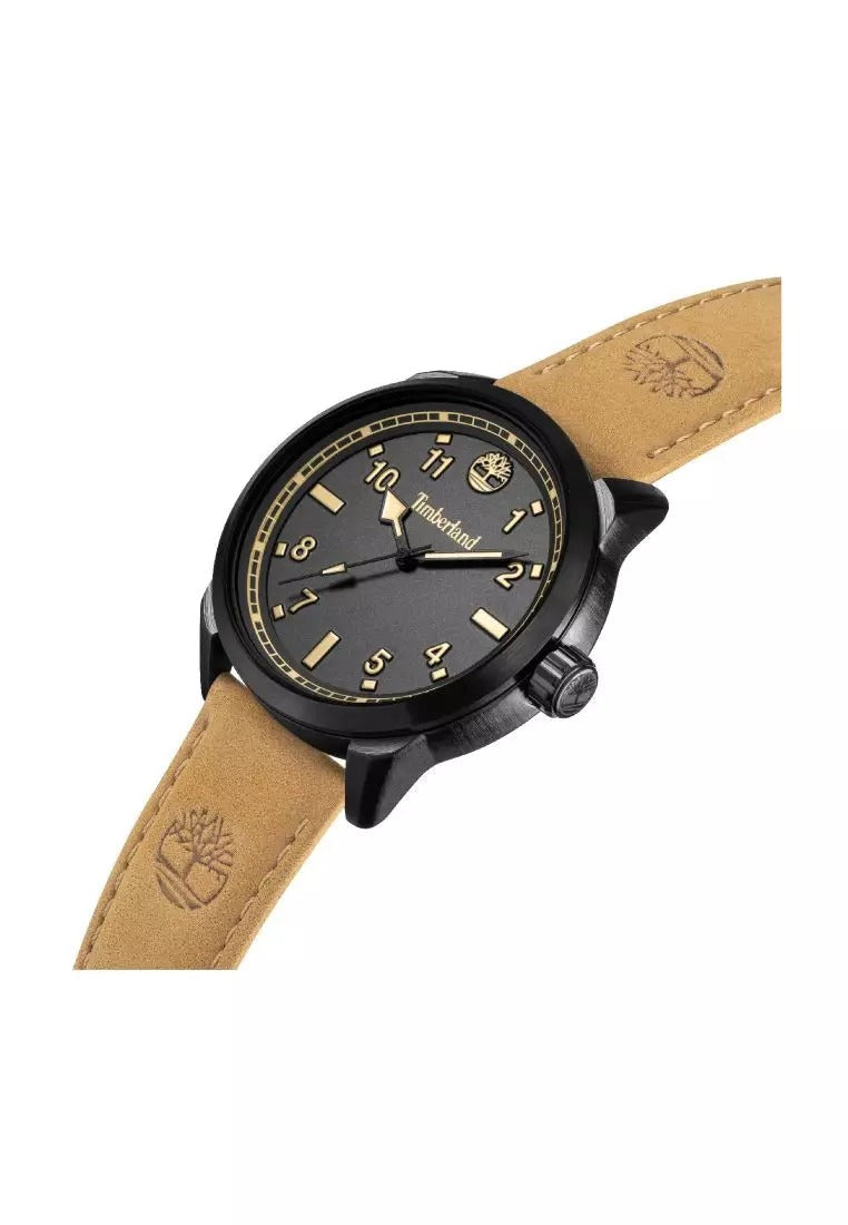 Timberland Henniker Small Mens Brown Leather Watch-TDWGA0109701
