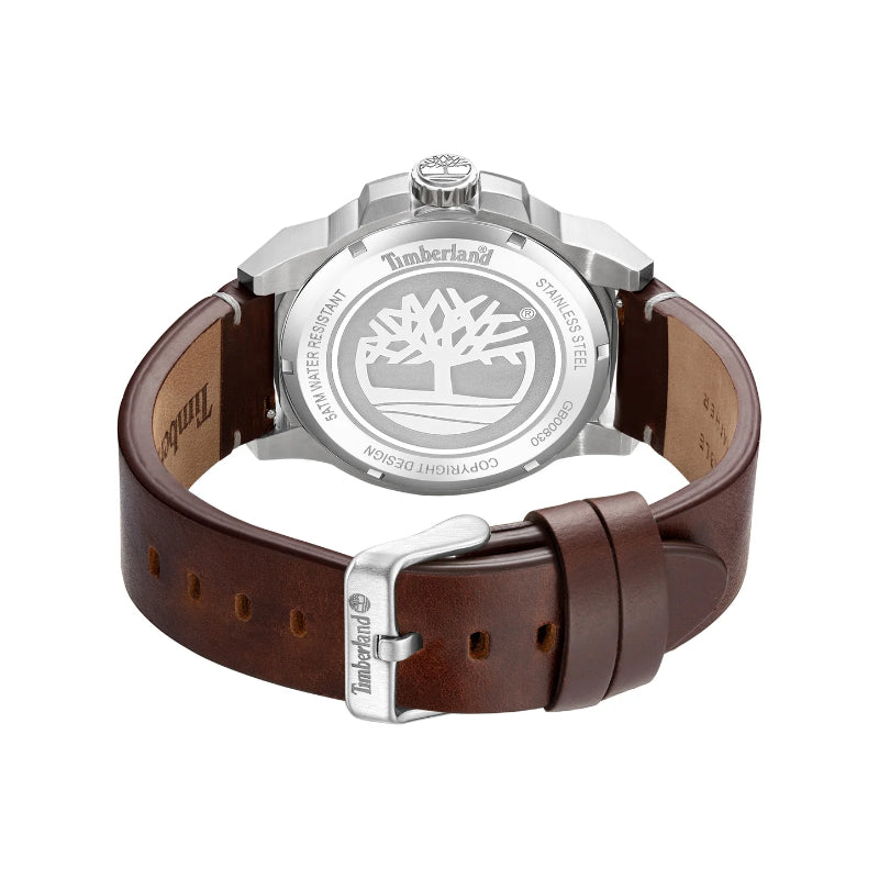 Timberland Mohegan Mens Leather Watch