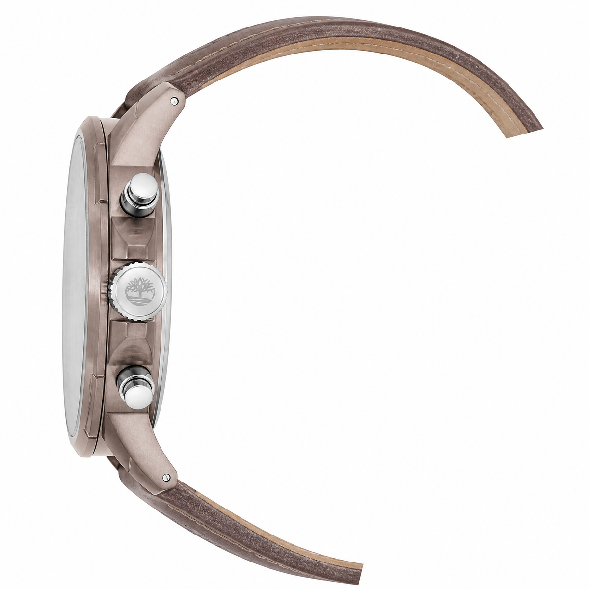 Timberland Pyperville Mens Brown Leather Watch-TDWGC9010003