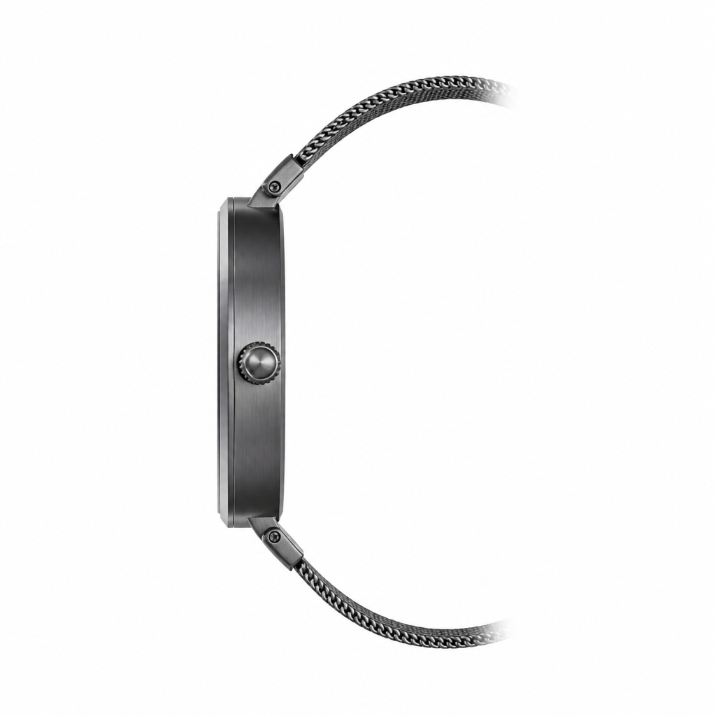 Obaku - Women Black Stainless Steel Strap Watch - V256LXBBMB