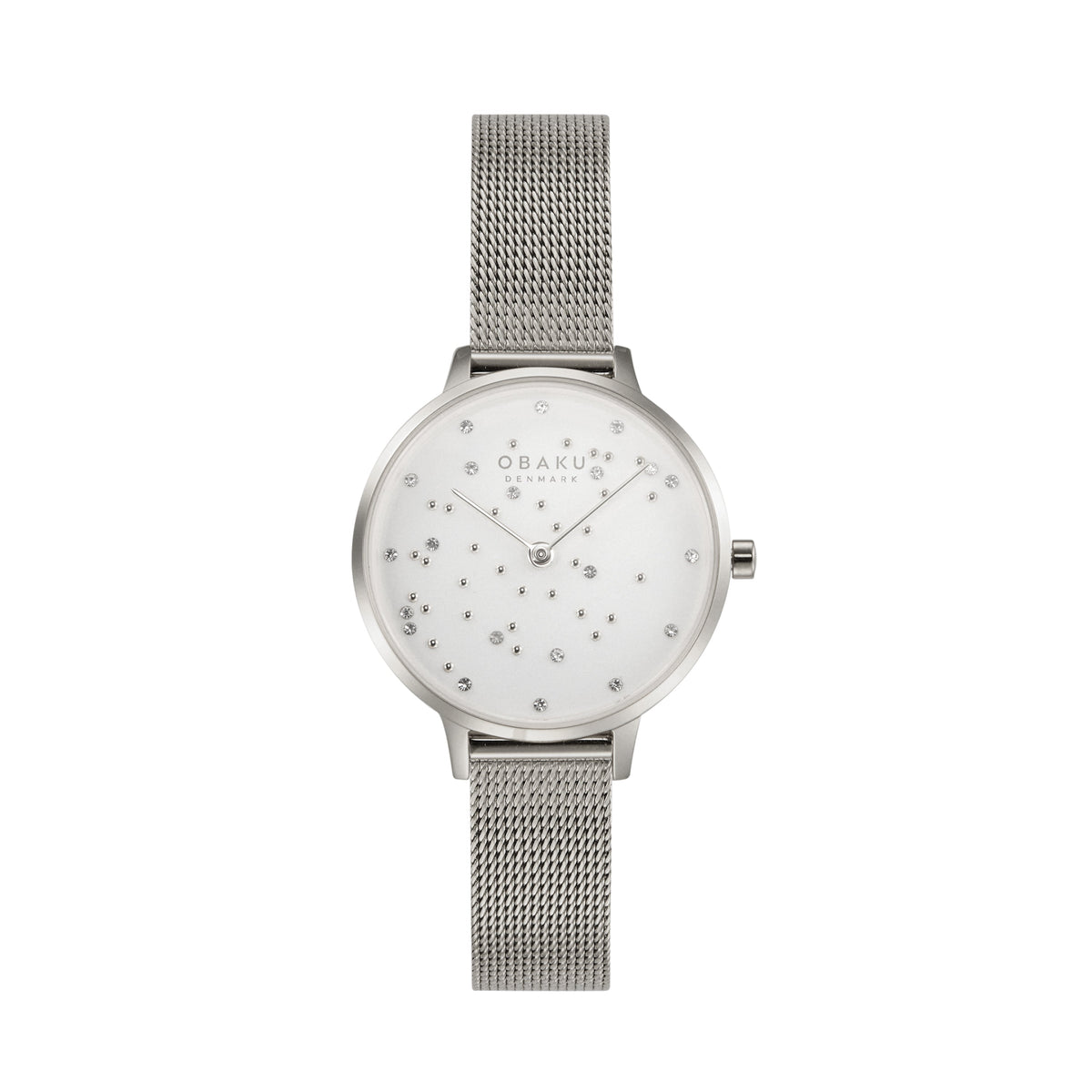 Obaku - Men Silver Stainless Steel Strap Watch - V315LXCIMC