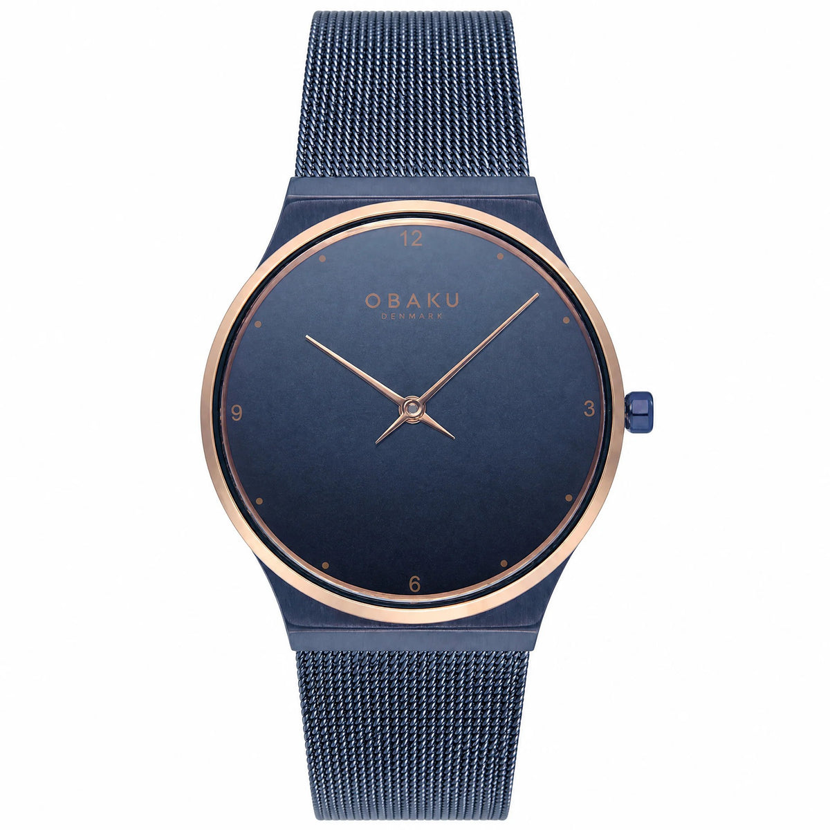 Obaku - Men Silver Stainless Steel Strap Watch - V319GXCWMC