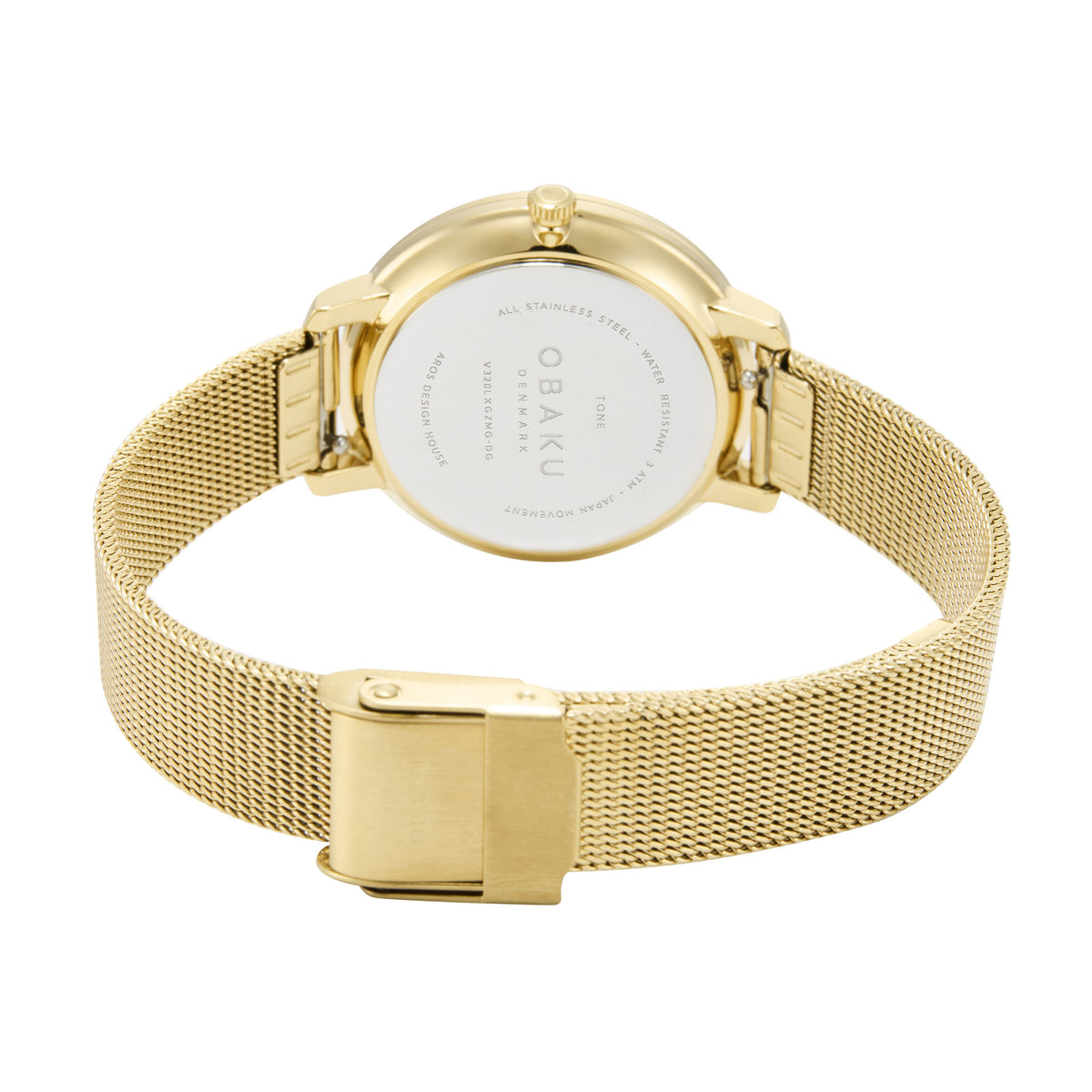 Obaku - Men Silver Stainless Steel Strap Watch - V320LXCZMC-DM