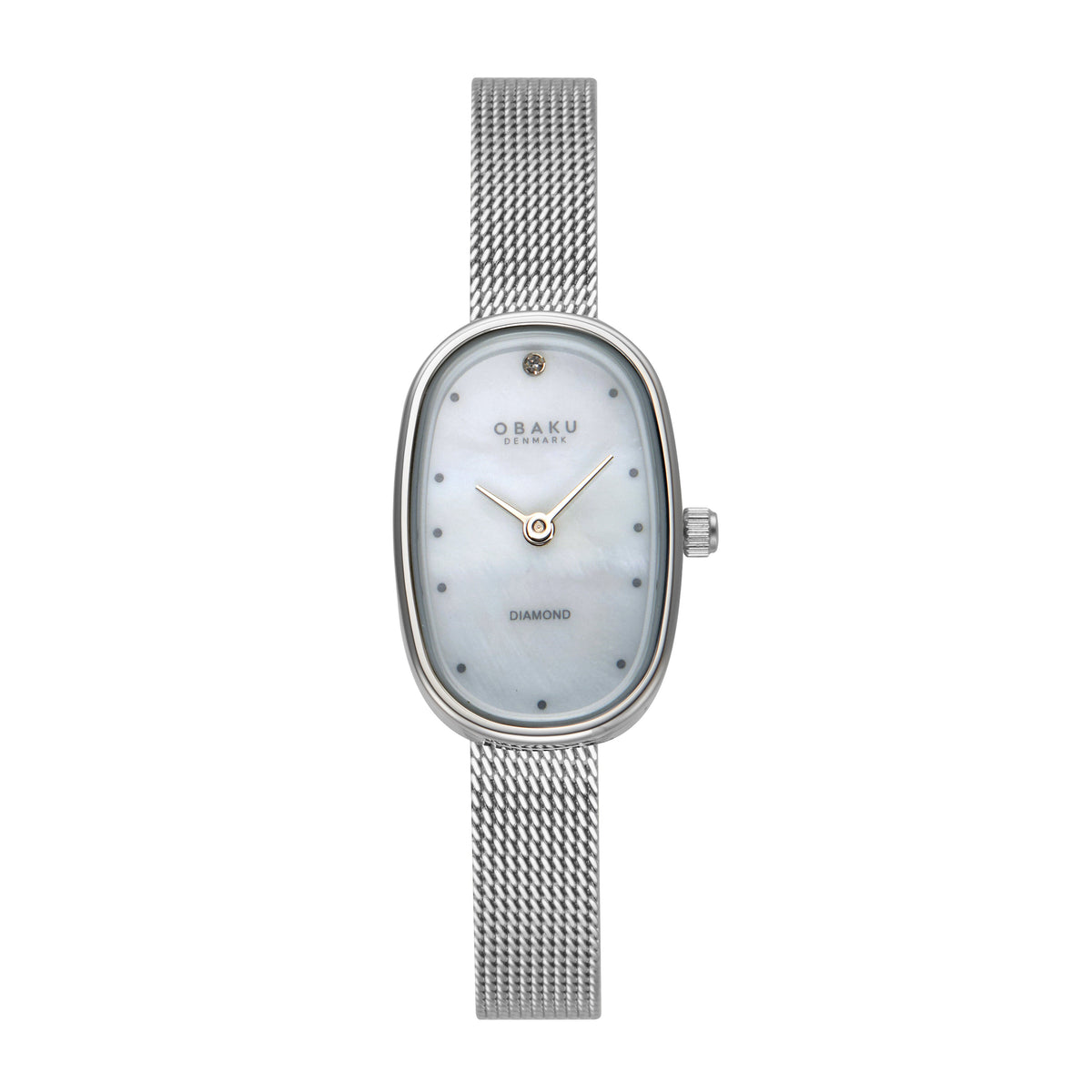 Obaku - Men Silver Stainless Steel Strap Watch - V321LXCWMC