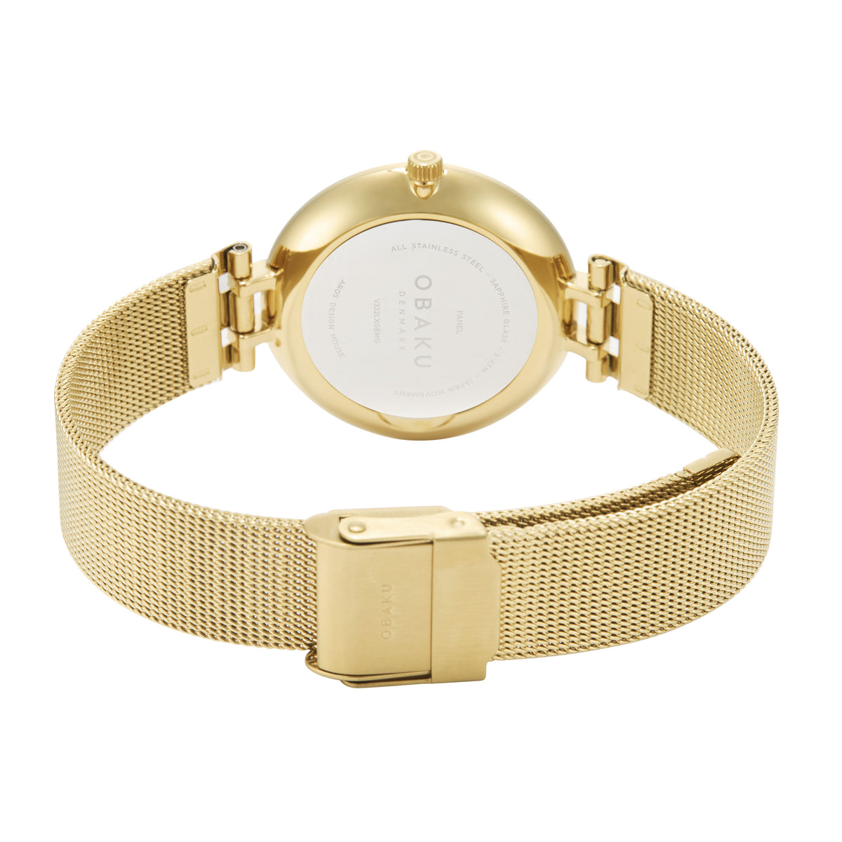 Obaku - Men Silver Stainless Steel Strap Watch - V322LXCIMC