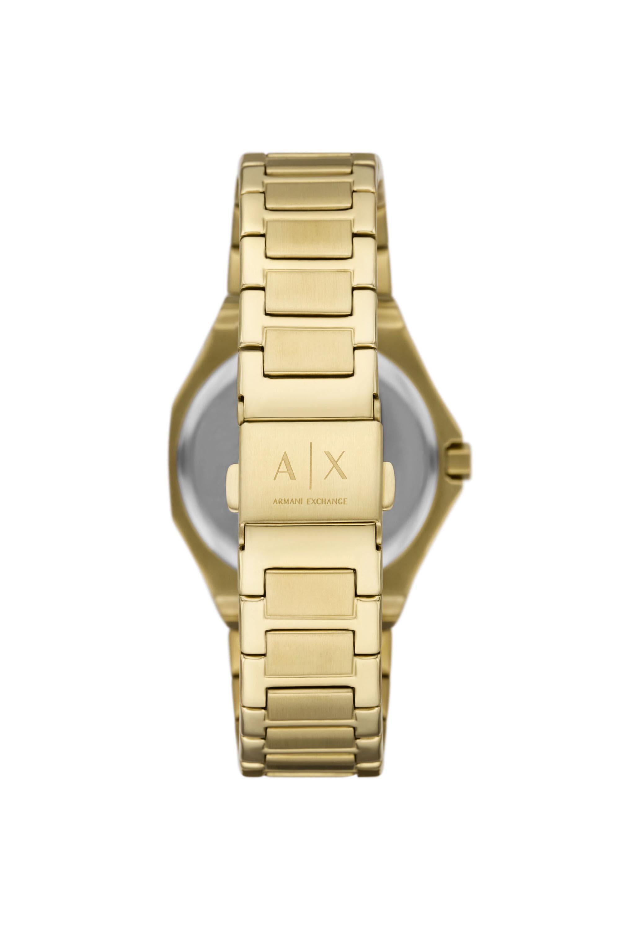 Armani Exchange Andrea Gold Stainless steel Womens Watch-AX4620