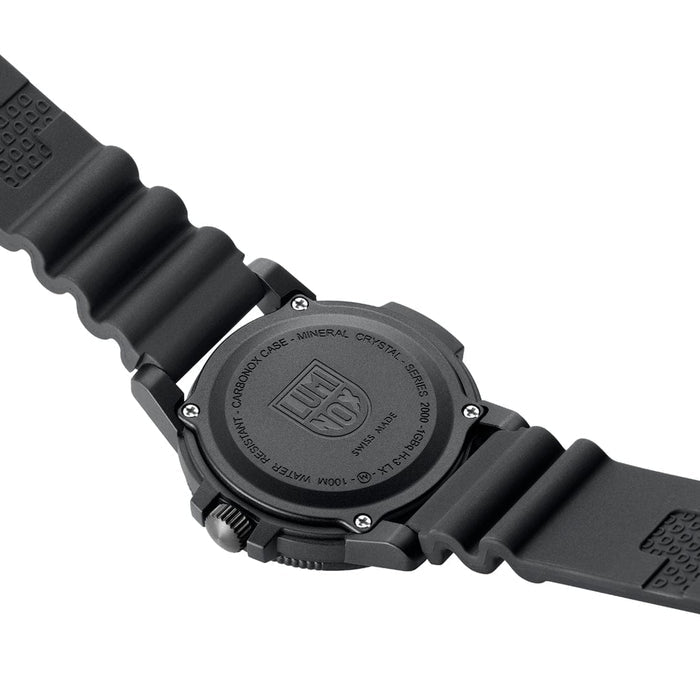 Luminox Sea Bass Carbonox Mens Black Textile Strap Watch - X2.2001.BO