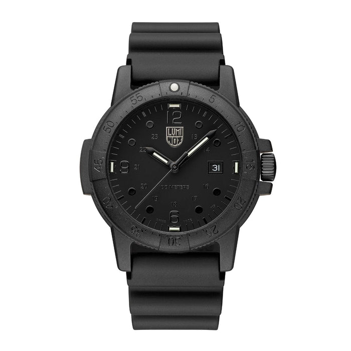 Luminox Sea Bass Carbonox Mens Black Textile Strap Watch - X2.2001.BO