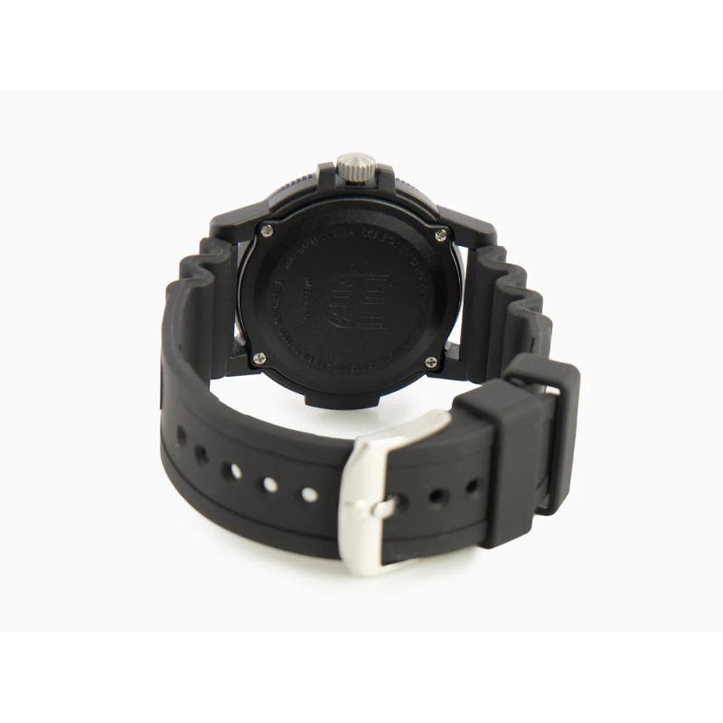 Luminox Sea Bass Carbonox Mens Black Rubber Strap Watch - X2.2001