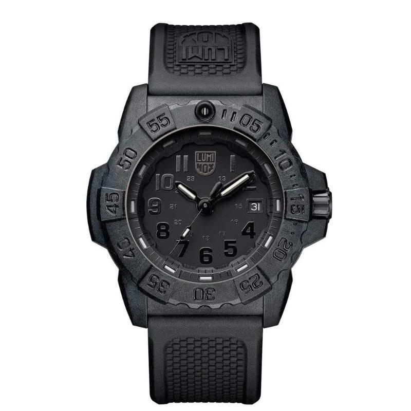 Luminox SEA Black Rubber Navy Seal Men's Watch XS.3501.BO.F