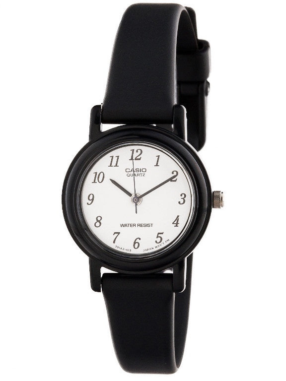 Casio LQ-139BMV-1BLDF Black Resin Watch for Women