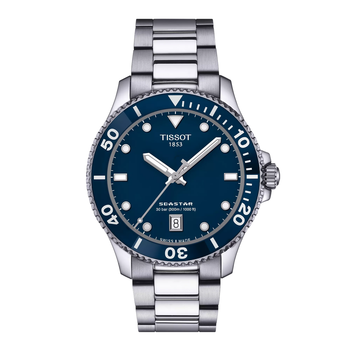 Tissot Seastar 1000 40mm Watch - T1204101104100