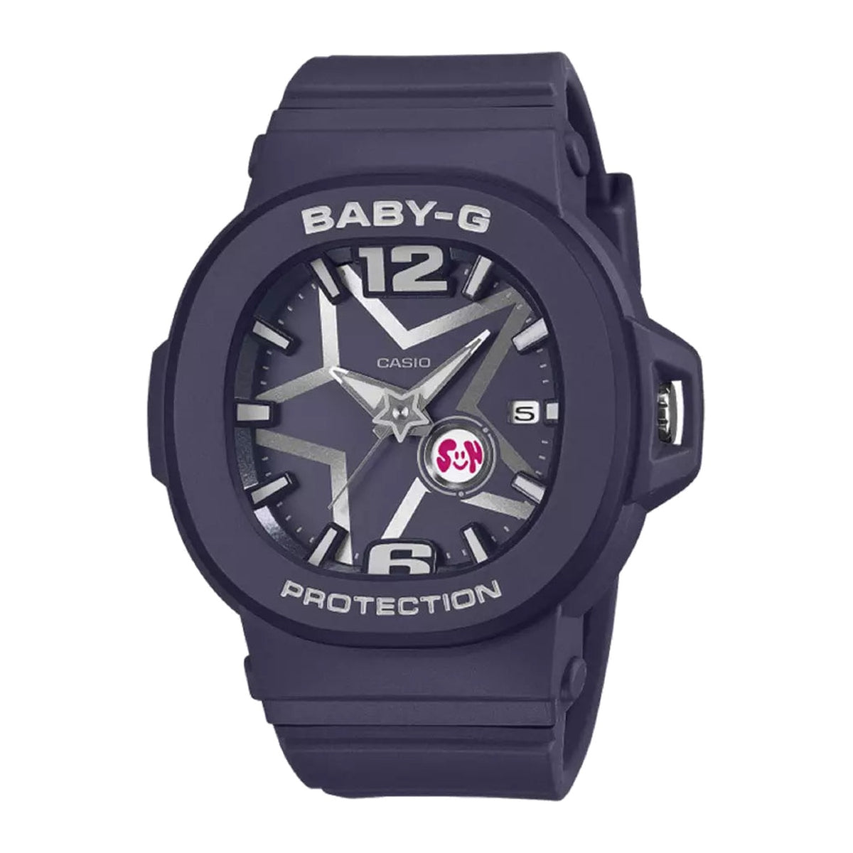 Casio Baby-G - Mens Rubber Strap Black Analogue Watch - BGA-10D-2A1DR