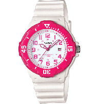 Casio- LRW-200H-4BVDF (White/ Pink)