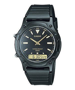 Casio Mens AW-49HE-1AVUDF Anadigital Watch
