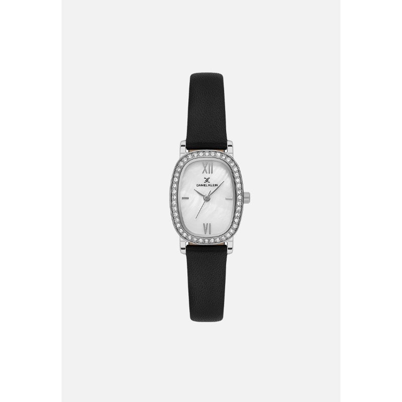 Daniel Klein Leather Womens Watch-DK113943