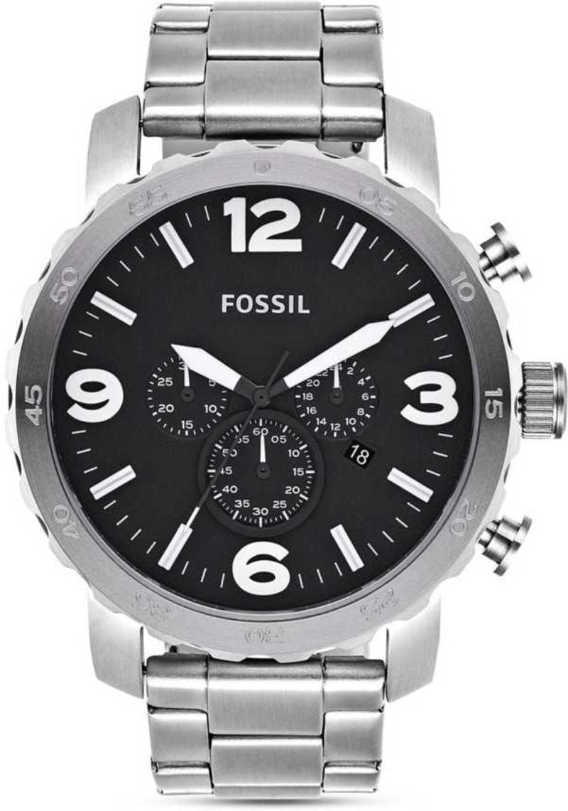 Fossil Men Nate Chronograph Stainless Steel Watch