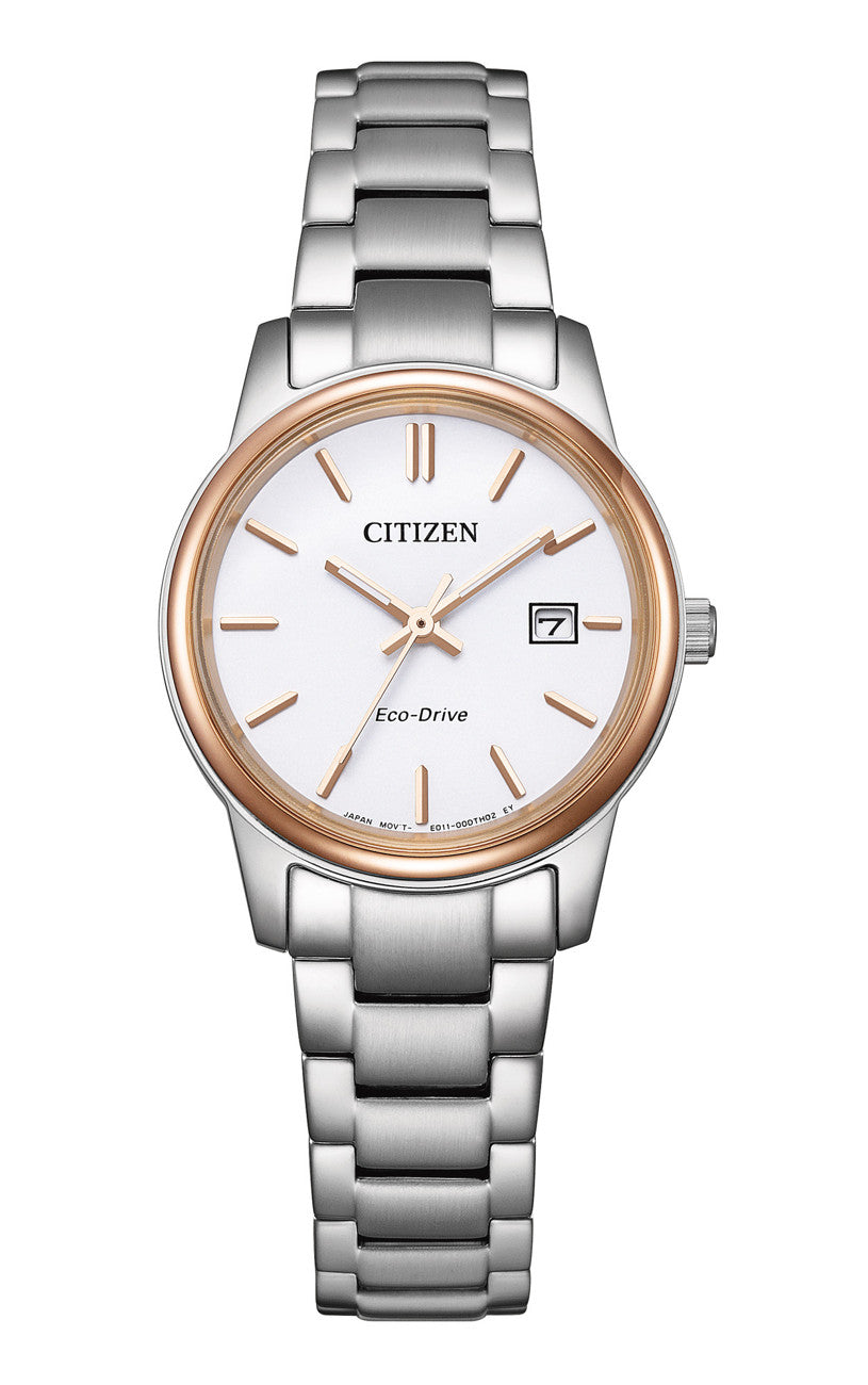 Citizen Silver Stainless steel Women Watch-EW2319-97A