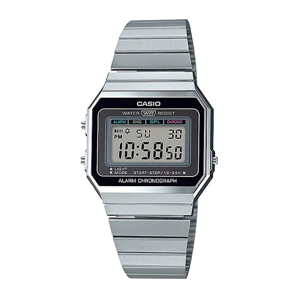 Casio Retro Silver A700W-1ADF Watch