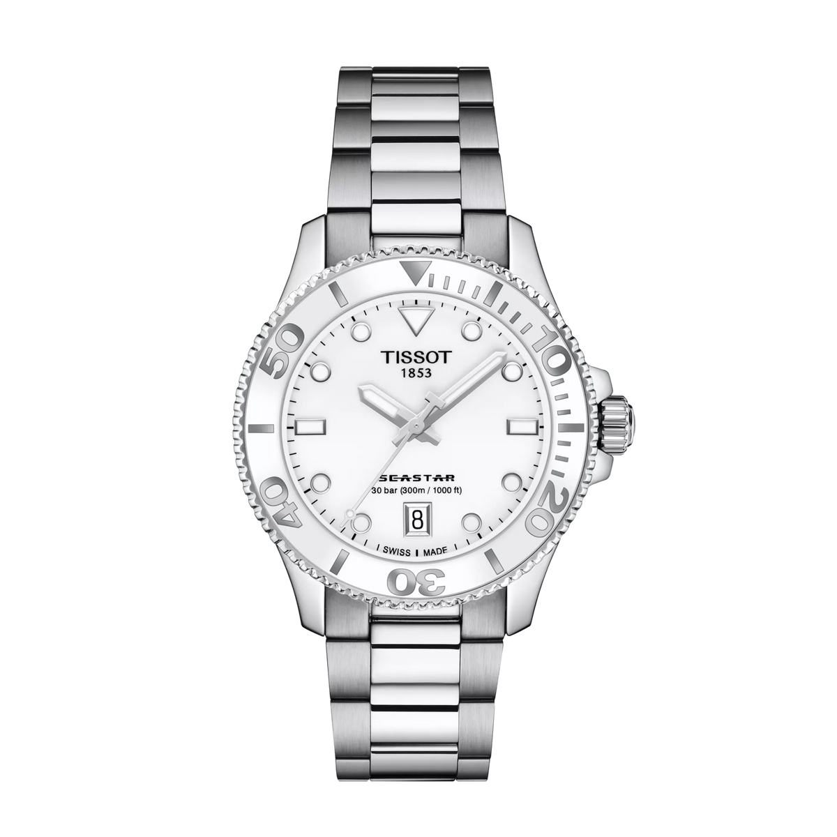 Tissot Seastar 1000 36mm Watch - T1202101101100
