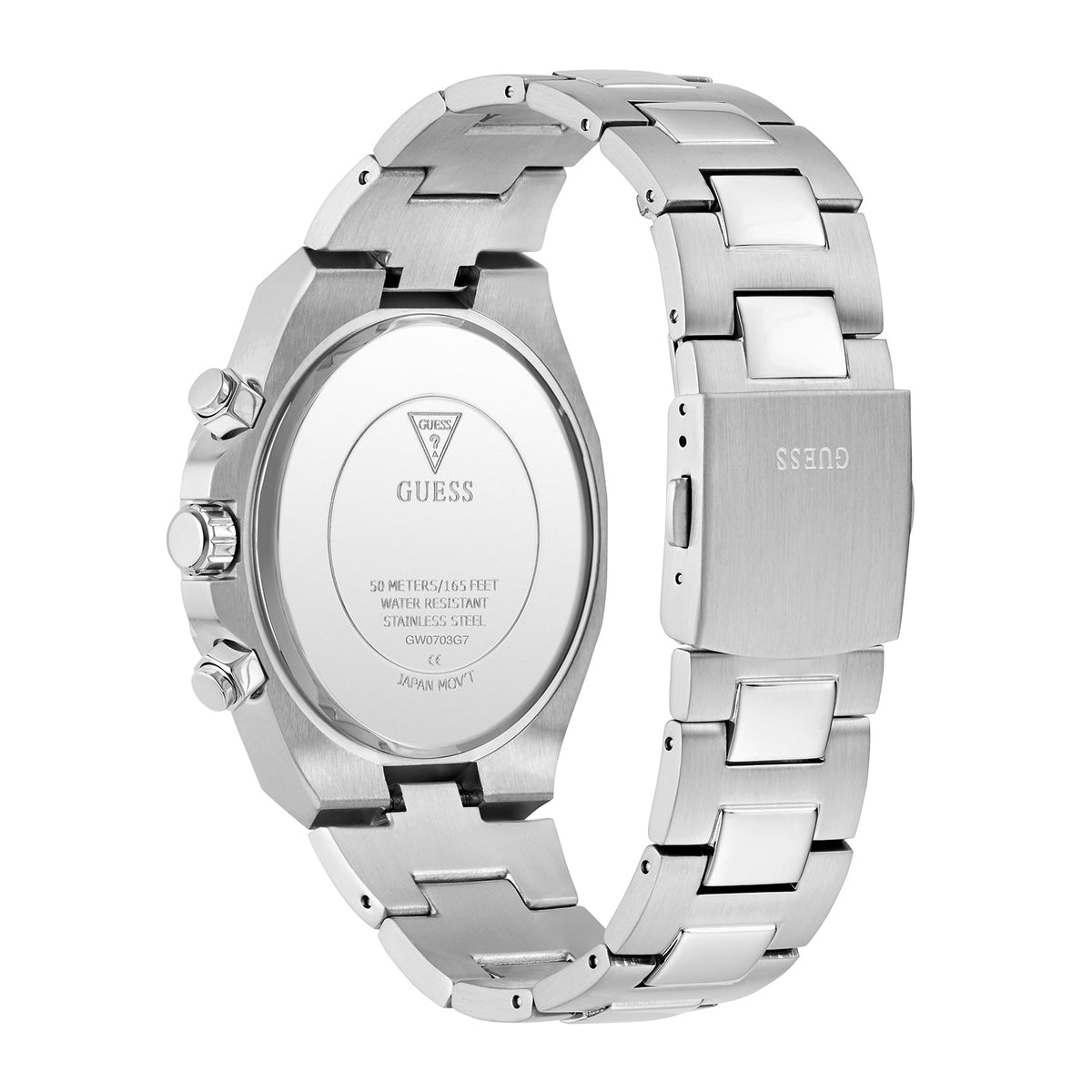 Guess Mens Stainless steel Strap Watch - GW0703