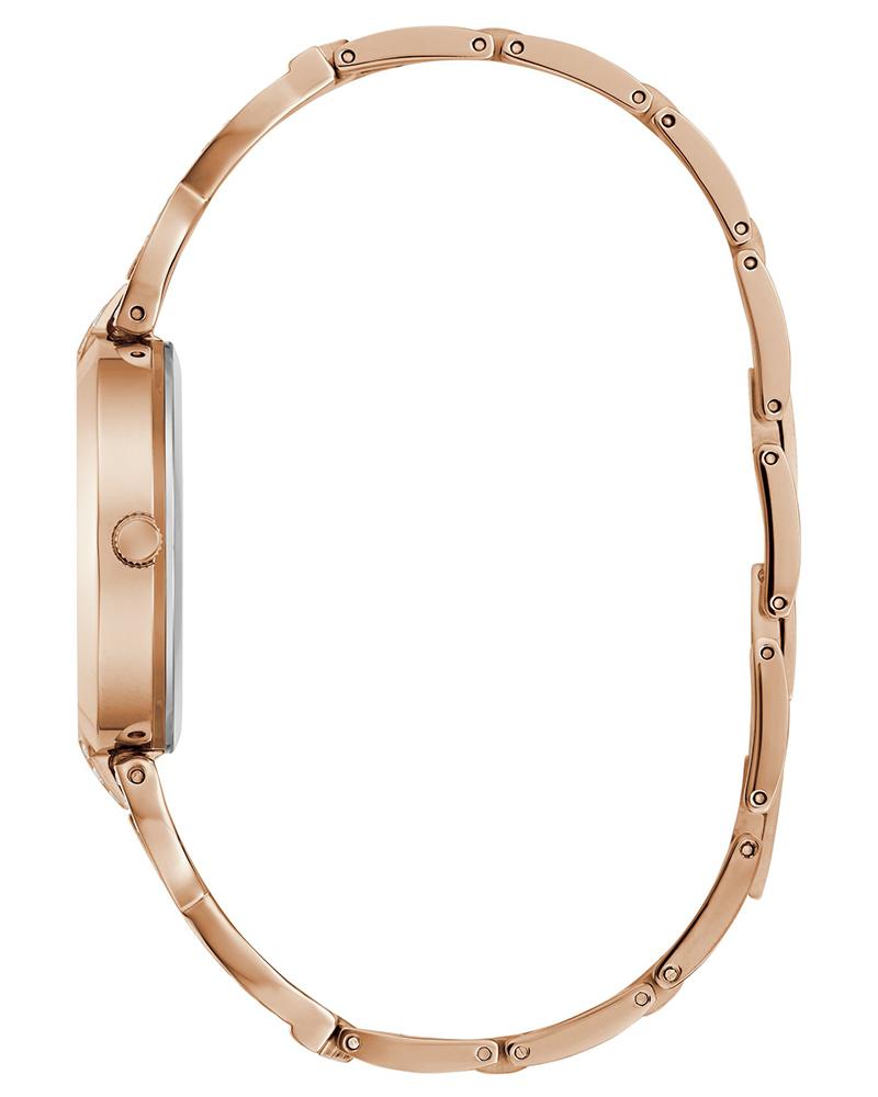 Guess - Womens Rose Gold Stainless steel Strap Watch-GW0868L4