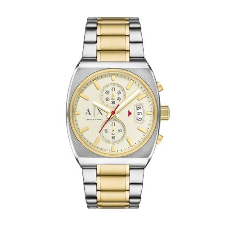 Armani Exchange Oliver Silver Stainless steel Mens Watch-AX2821