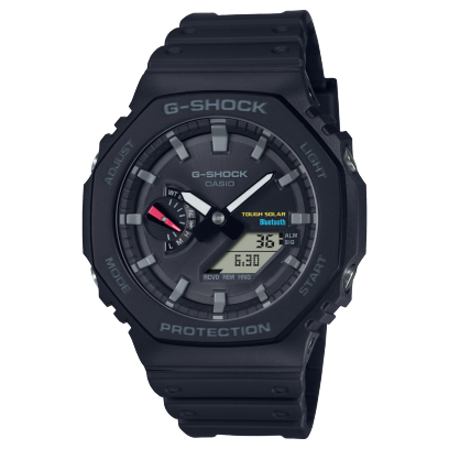 Casio - G-Shock Men's 200m Carbon Core Bluetooth Solar - GA-B2100-1ADR
