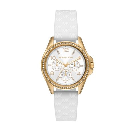 Michael Kors Pilot White Stainless steel Womens Watch-MK7372