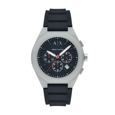 Armani Exchange Sync Blue Rubber Mens Watch-AX4172