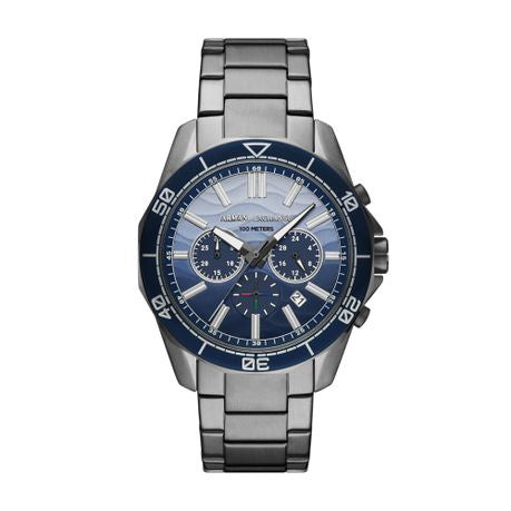 Armani Exchange Spencer Grey Stainless steel Mens Watch-AX1967
