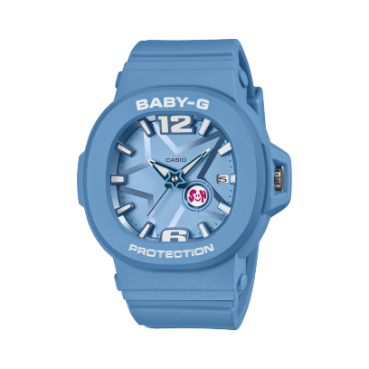 Casio Baby-G - Mens Rubber Strap Blue Analogue Watch - BGA-10D-2A2DR