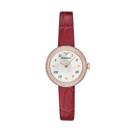 Emporio Armani Rosa Red Stainless steel Womens Watch-AR11357