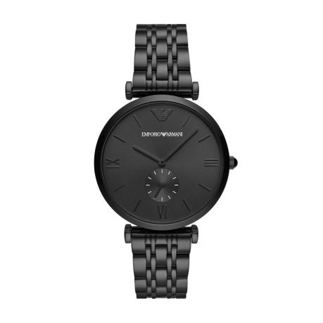 Emporio Armani Gianni Black Stainless steel Mens Watch-AR11299