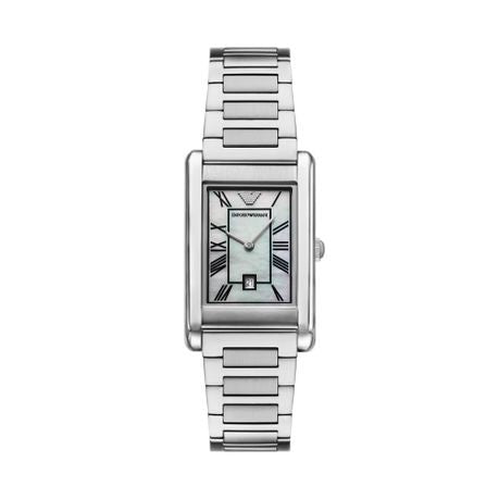 Emporio Armani Gino Silver Stainless steel Mens Watch-AR11664