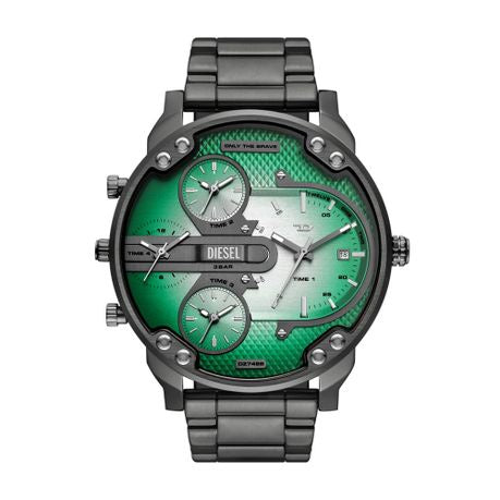 Diesel Mr.Daddy Slim Grey Stainless steel Mens Watch-DZ7488