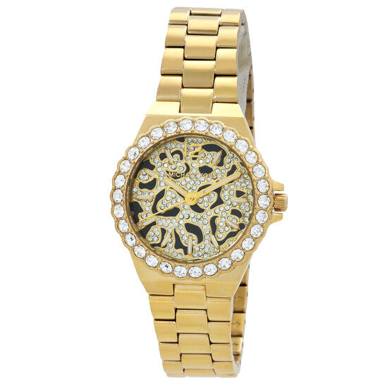 Michael Kors Lennox Womens Gold Stainless steel Watch-MK7394