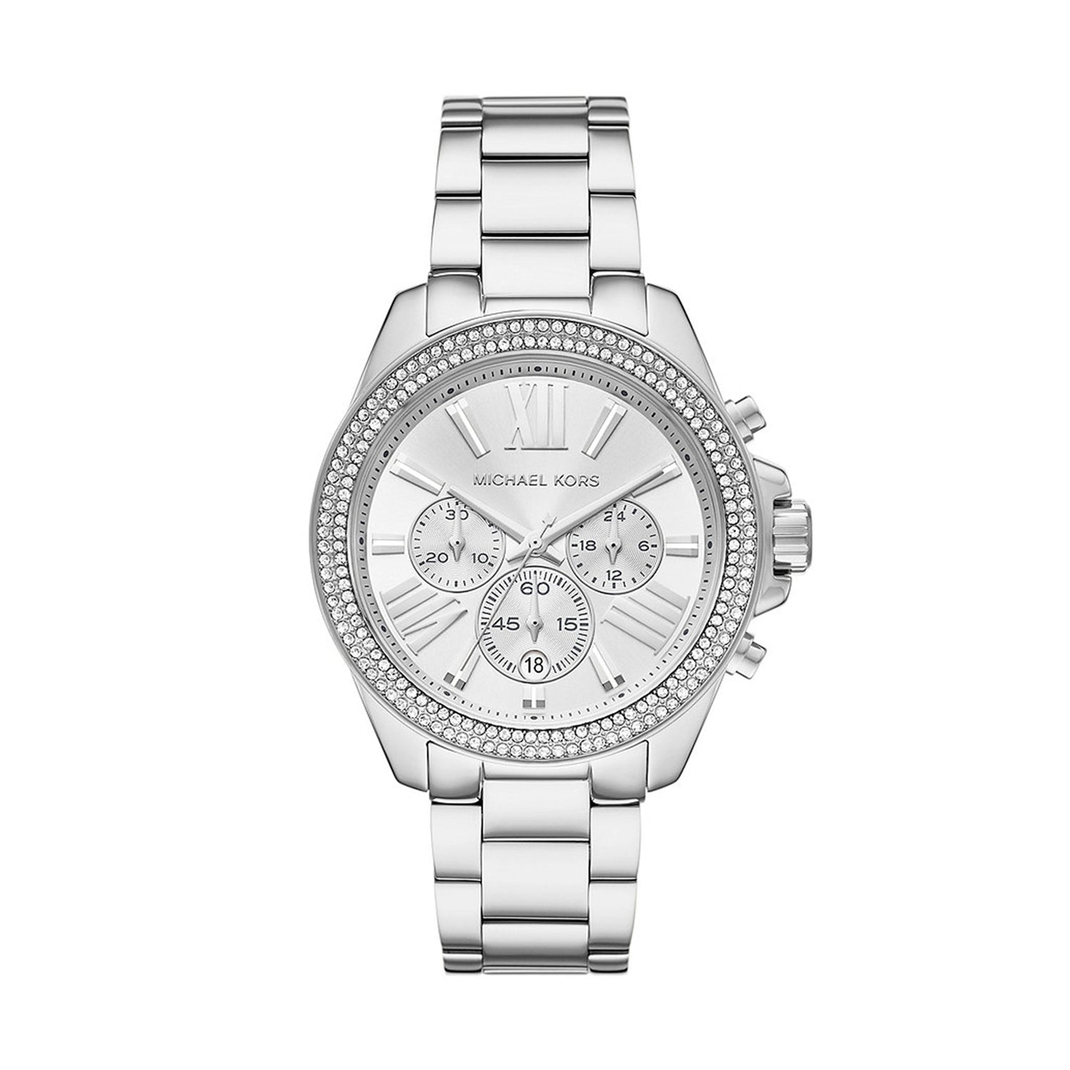 Michael Kors Wren Silver Stainless steel Womens Watch-MK7429
