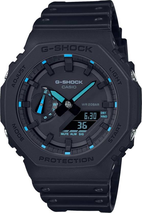 Casio G Shock Mens 200m Carbon Core GA 2100 1A2DR Broadwayjewellers .za