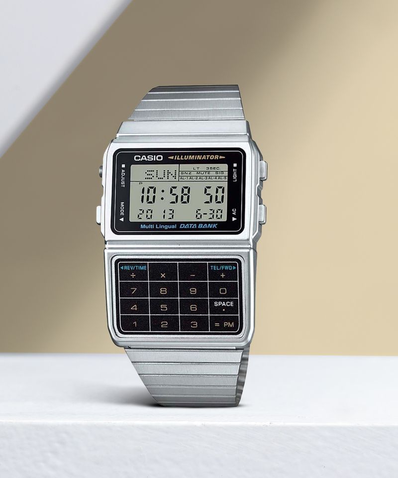 Casio Mens DBC-611-1DF Data Bank Calculator Watch