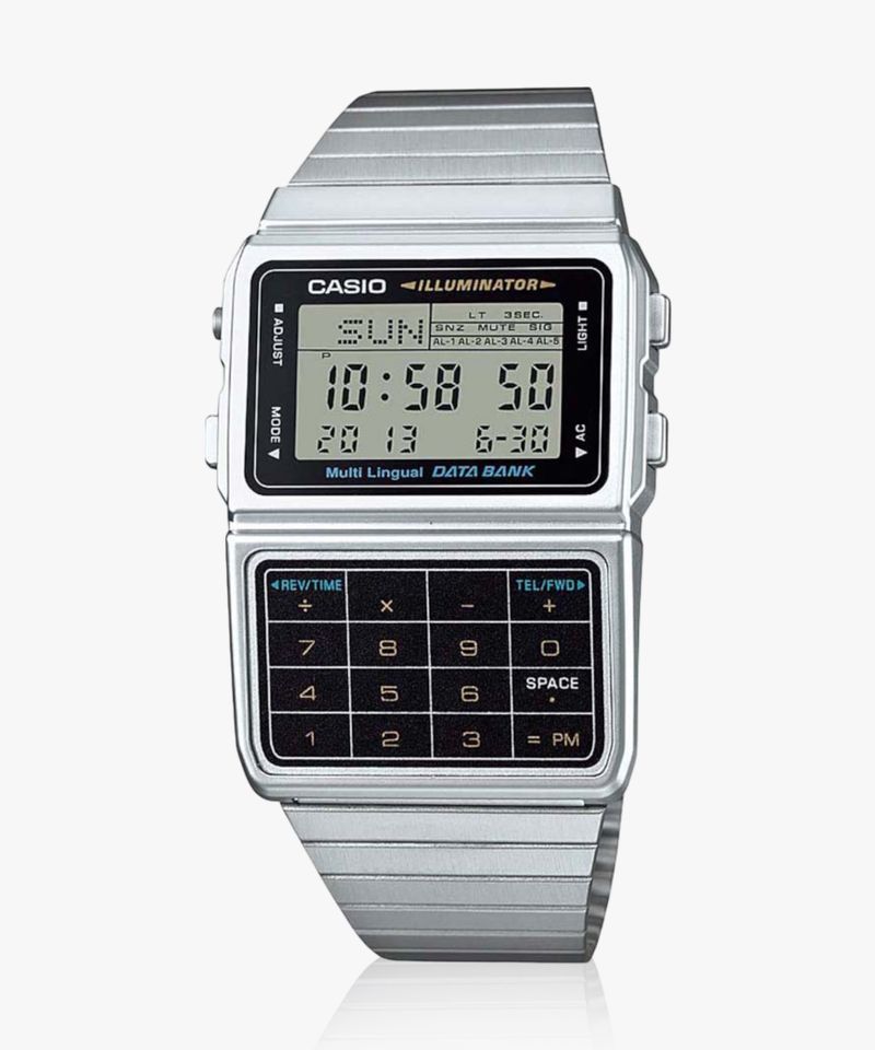 Casio Mens DBC-611-1DF Data Bank Calculator Watch